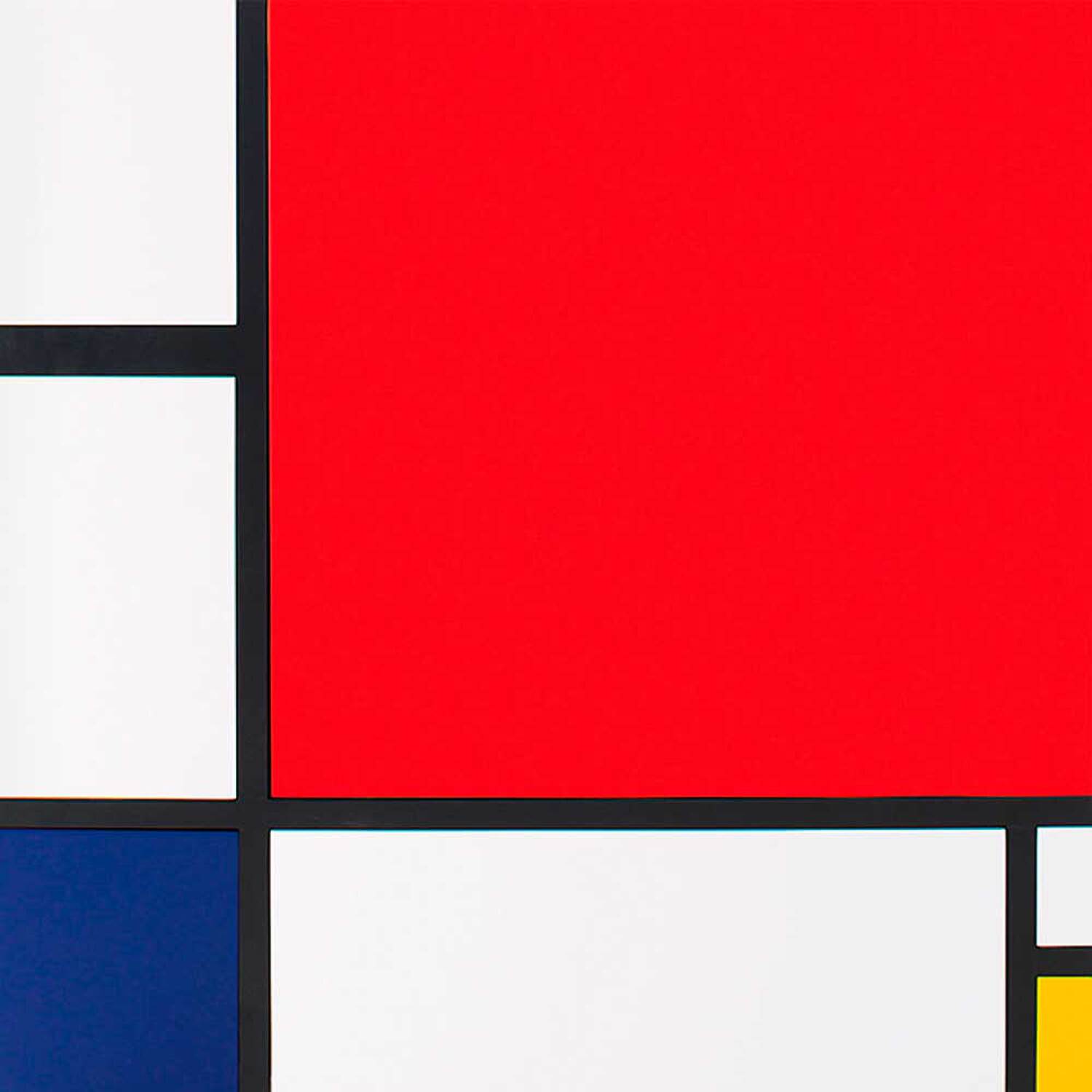 homage to mondrian rosso blu giallo