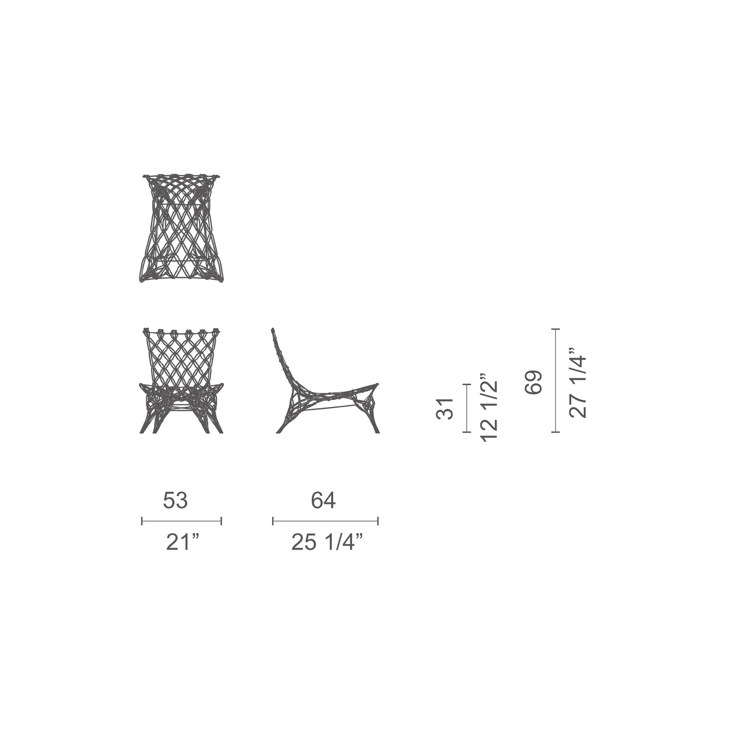 01 knotted chair KC 1